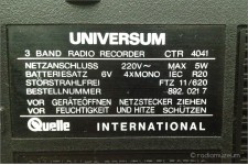 Universum CTR 4041